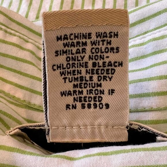 Bechamel XL Green Striped Top Fish Appliques - Picture 2 of 7